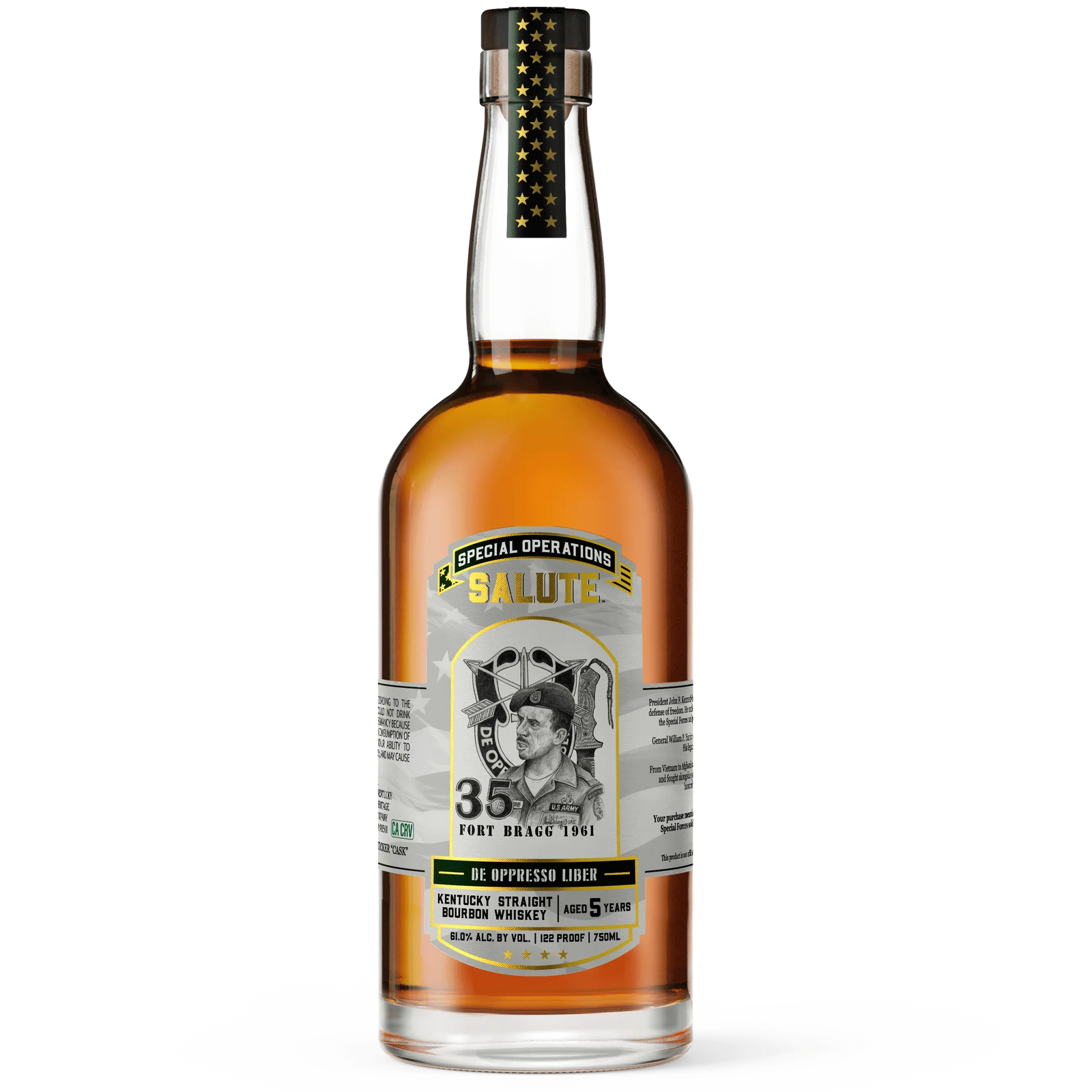 Heritage Distilling Co Special Operations Salute™ Whiskey - De Oppresso Liber Edition Heritage Distilling