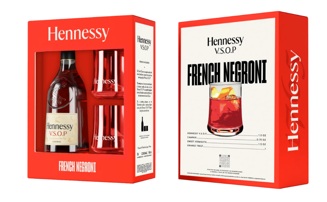 Hennessy V.S.O.P 750mL + Glassware Gift Pack Hennessy