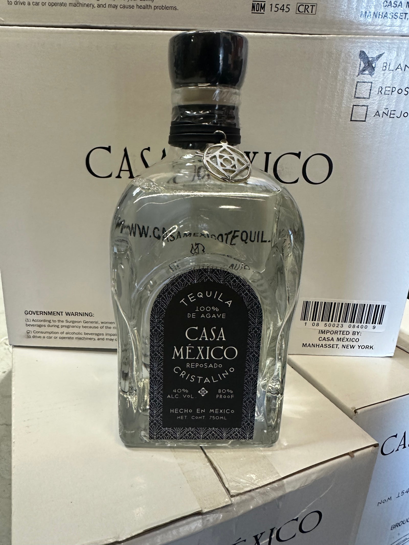 Casa México Tequila Reposado Cristalino By Mario Lopez Casa México Tequila