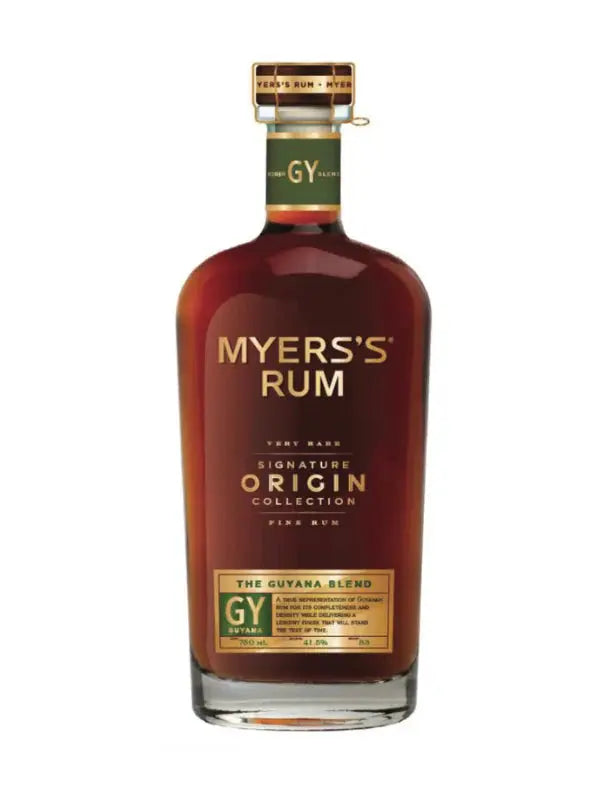 A bottle of Myers&