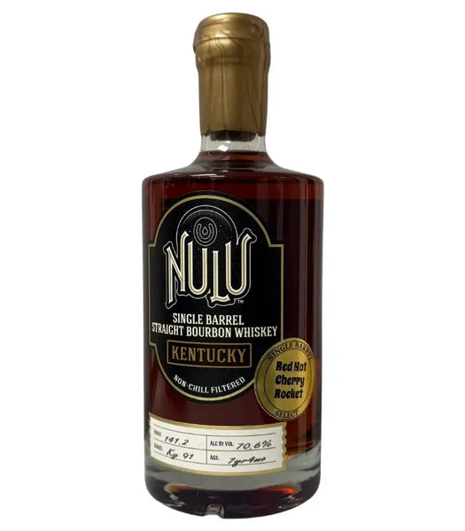 Nulu Red Hot Cherry Rocket Single Barrel Bourbon Hazmat Proof