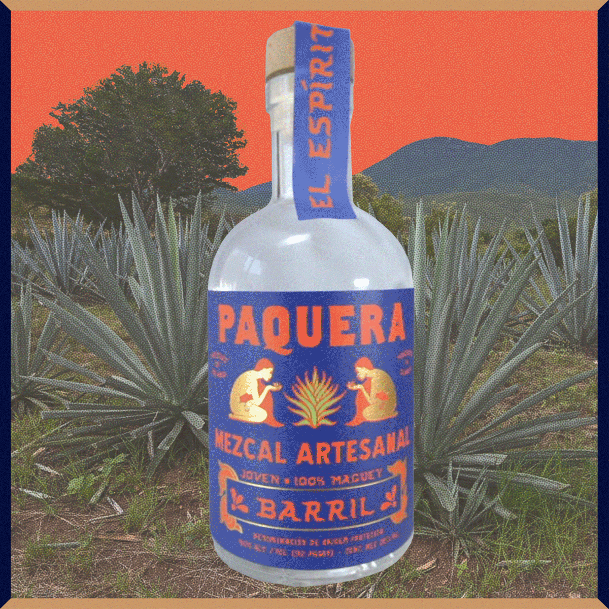 Paquera Mezcal Barril 200ml Paquera Mezcal