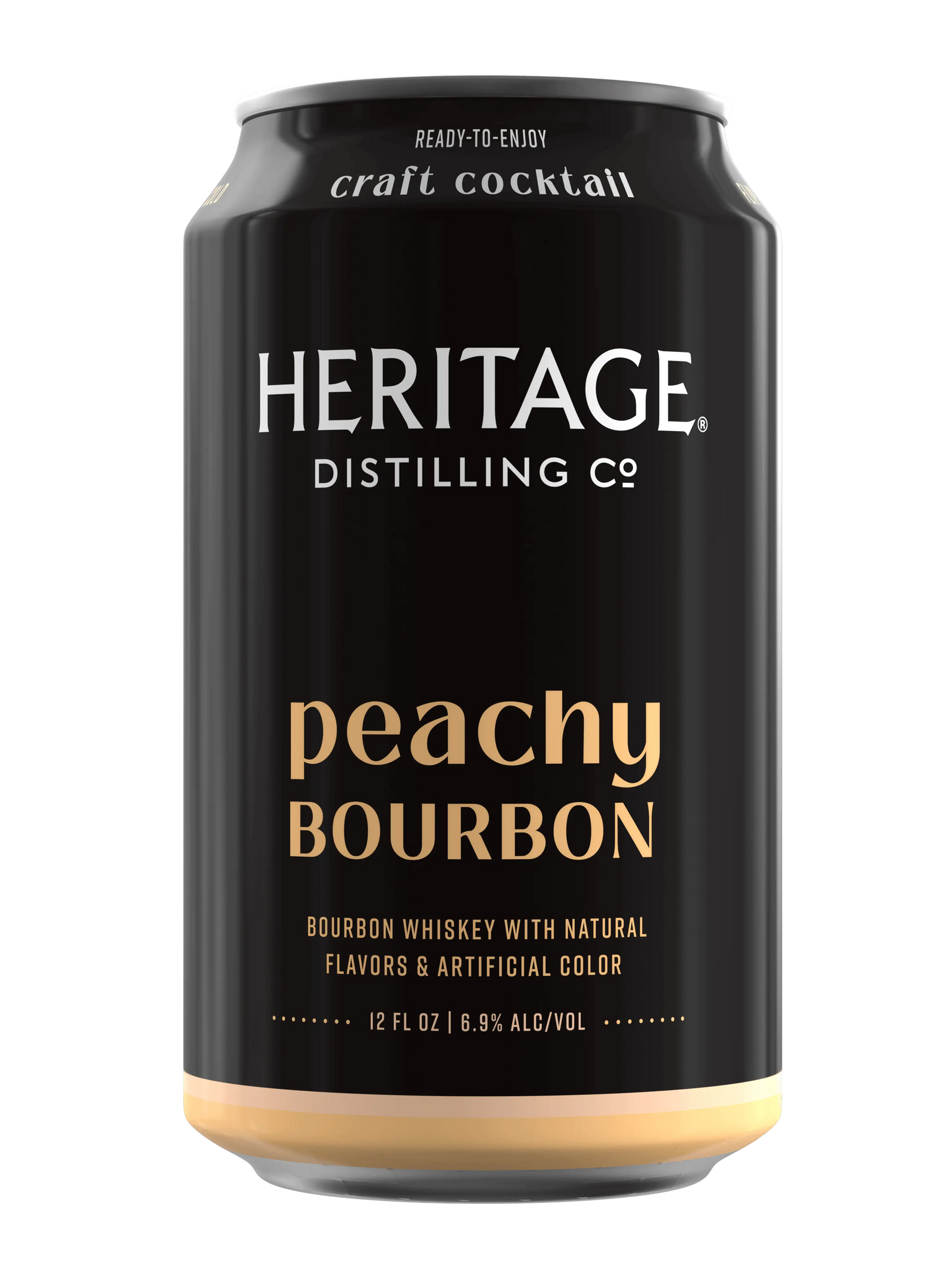 Heritage Distilling Co Peachy Bourbon 4 Pack Cans Heritage Distilling