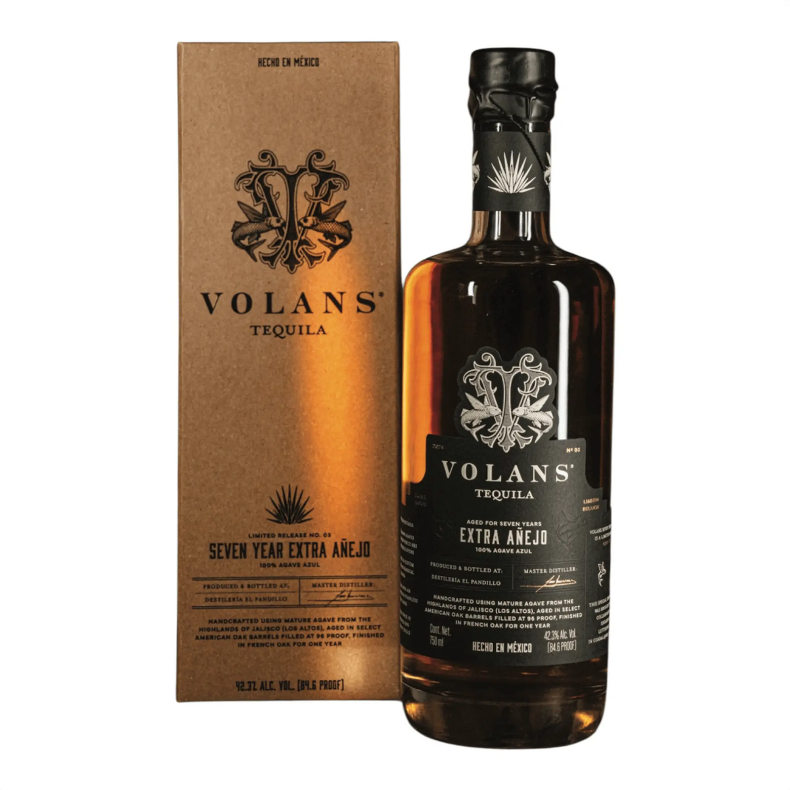 Volans Seven Year Extra Añejo Tequila Volans