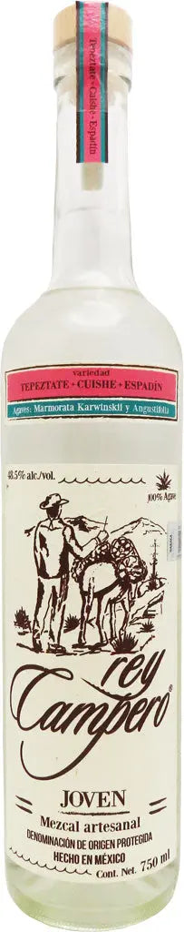 Rey Campero Ensamble Tepeztate + Cuishe + Espadin Mezcal Joven 750ml Mission Wine & Spirits