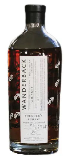 Wanderback Whiskey Founder’s Reserve Single Barrel Cask Strength Wanderback