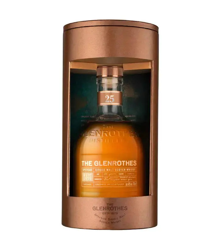The Glenrothes 25 Year Old Speyside Single Malt Scotch Whisky 700mL The Glenrothes