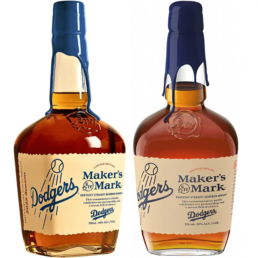 Maker's Mark Los Angeles Dodgers 2025 Limited Edition Kentucky Straight Bourbon Whiskey Maker's Mark