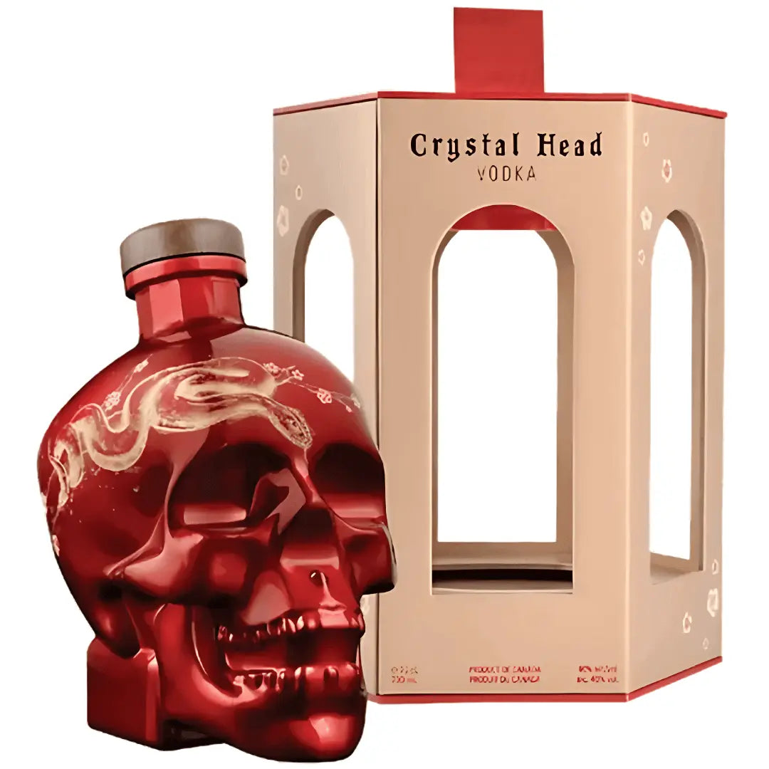 Crystal Head Vodka Year of the Snake 2025 Lunar New Year Limited Edition Crystal Head Vodka