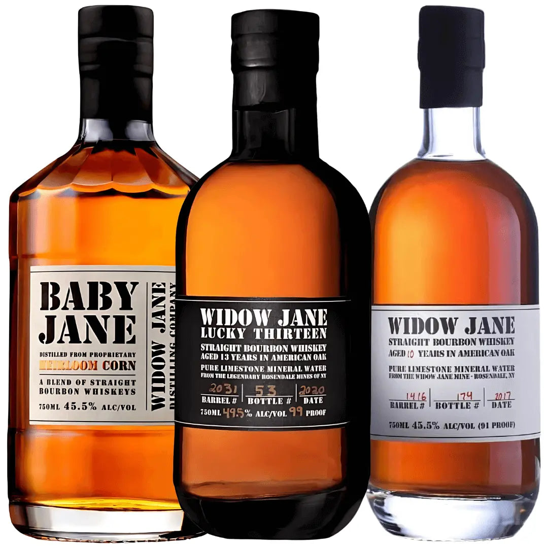The Widow Jane Heritage Bundle: Rare & Aged Bourbon Trio Widow Jane