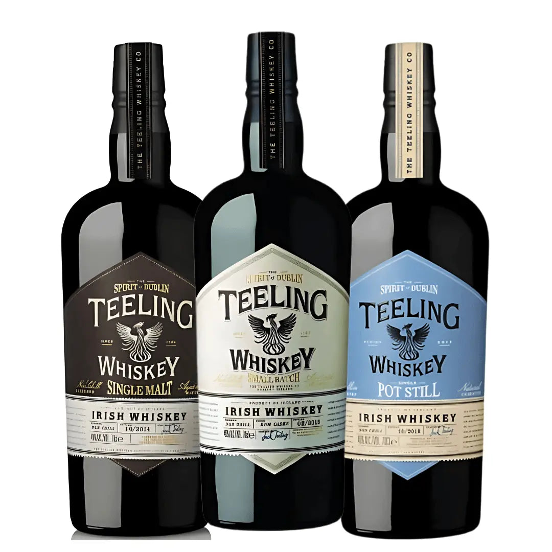 Teeling Trio Bundle: Single Malt, Single Pot Still & Small Batch Teeling Whiskey