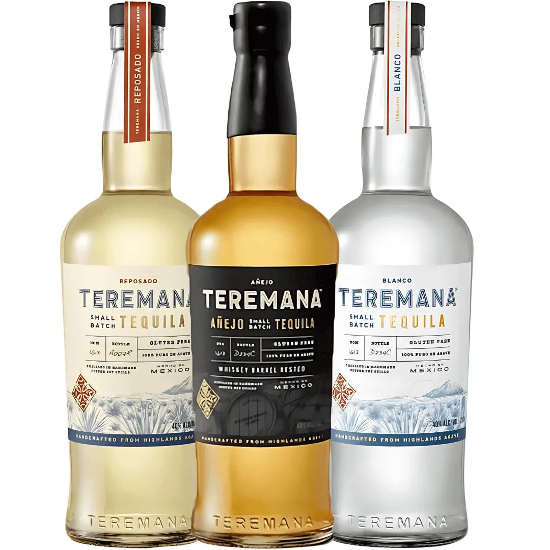 Teremana Tequila Bundle: Blanco, Reposado & Añejo Teremana Tequila