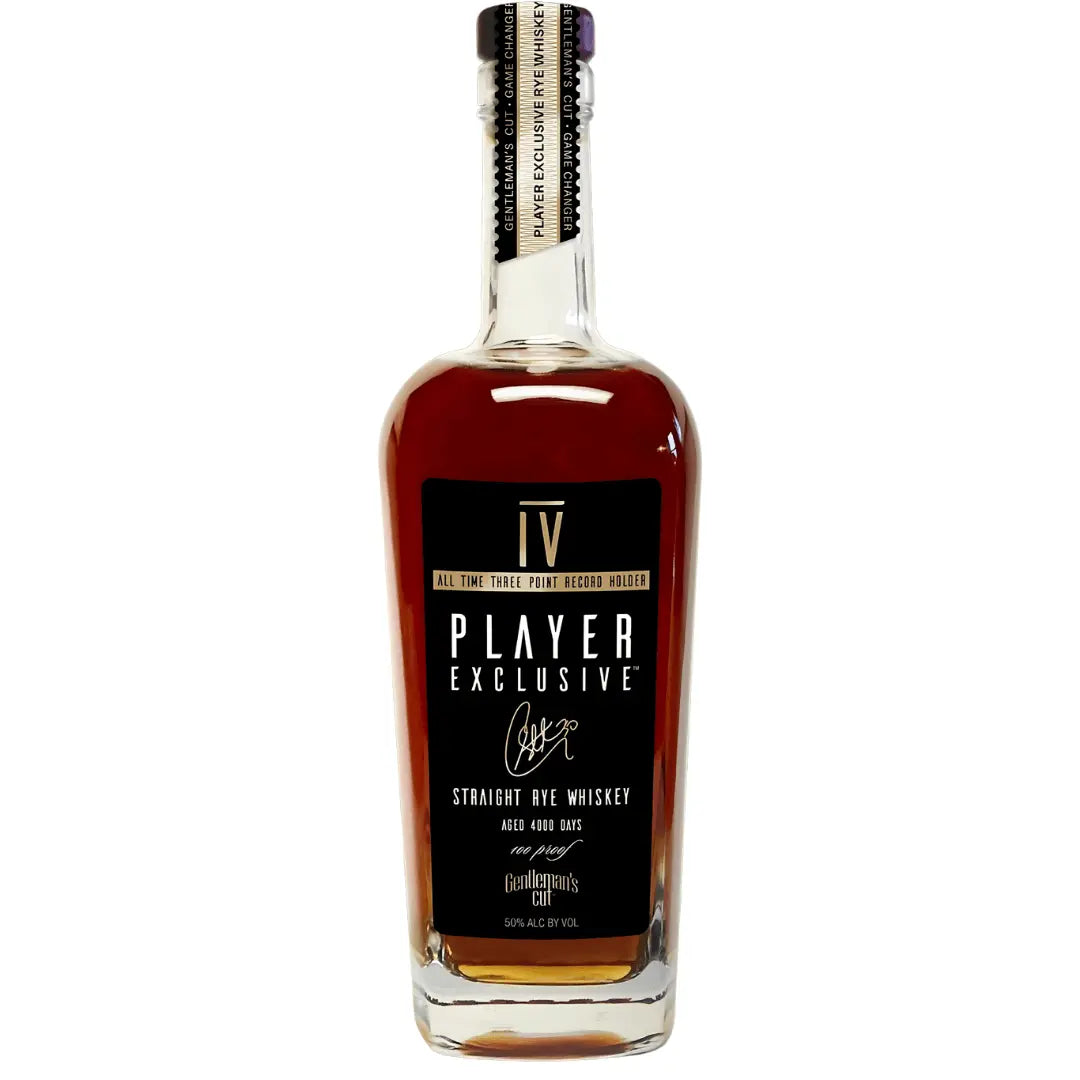 Gentleman's Cut Player Exclusive Straight Rye Whiskey IV Gentleman's Cut