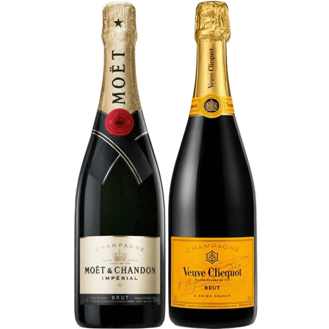 Prestige Champagne Bundle – Moët & Chandon Impérial & Veuve Clicquot Brut Main Street Liquor