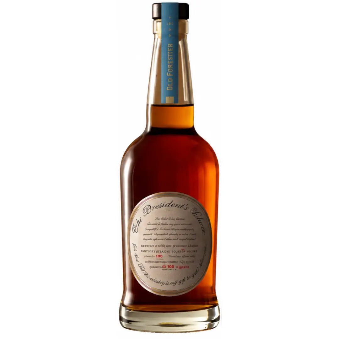 A bottle of Old Forester President&