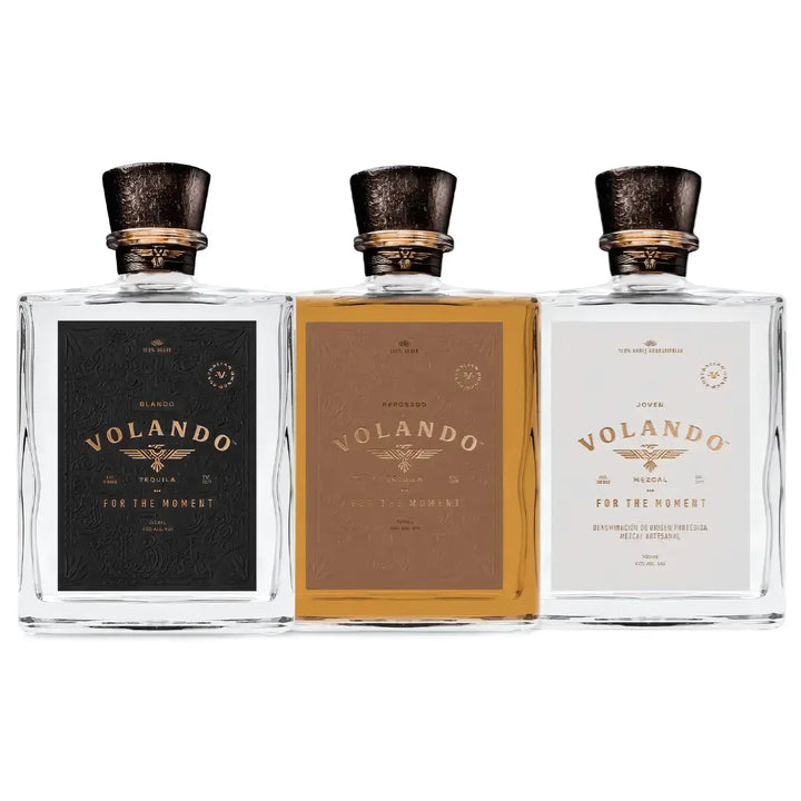 Volando Tequila & Mezcal Gift Set – Blanco, Reposado & Joven Volando