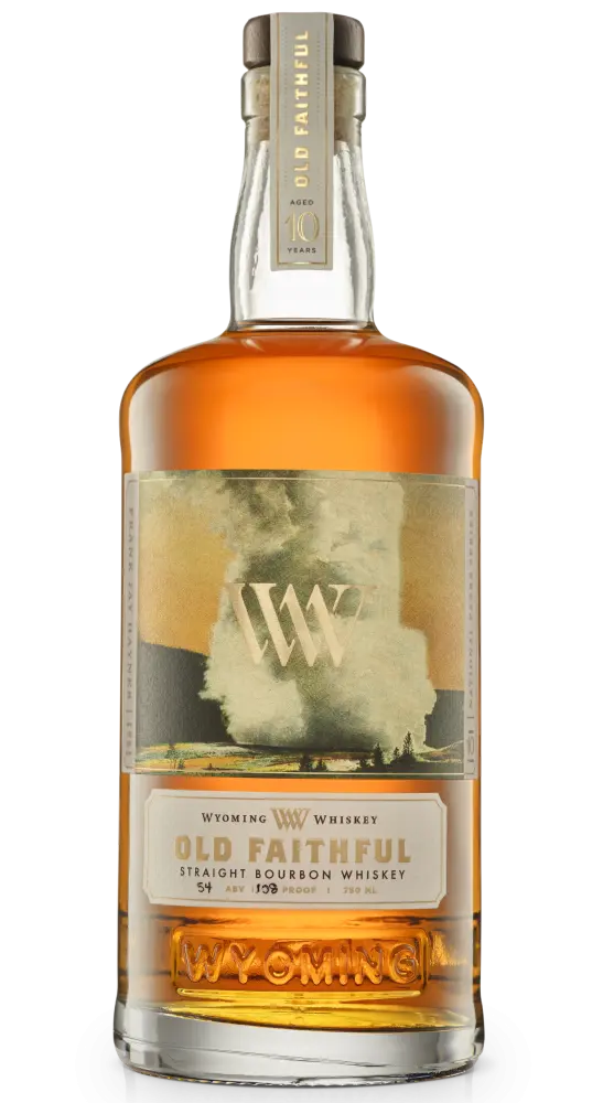 Wyoming Whiskey Old Faithful 8 Year Old Bourbon Yellowstone