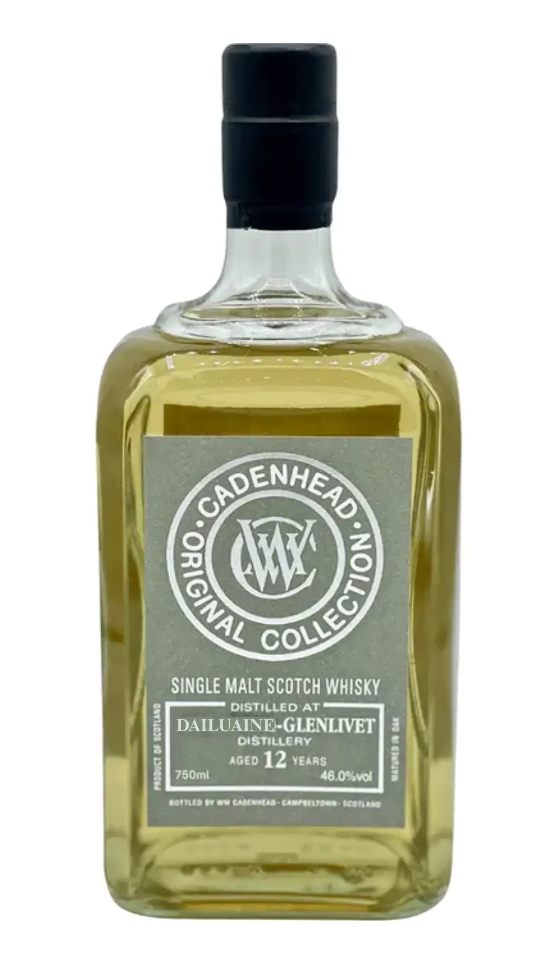 Cadenhead's Original Collection Dailuaine-Glenlivet 12 Year WM Cadenhead