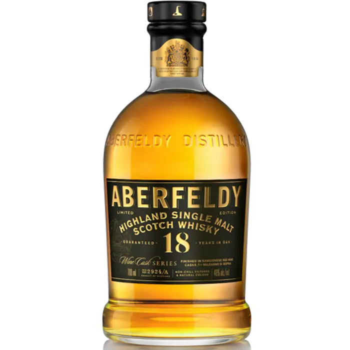 Aberfeldy 18 Year Sangiovese Wine Cask Finish Single Malt Scotch Whisky - Main Street Liquor