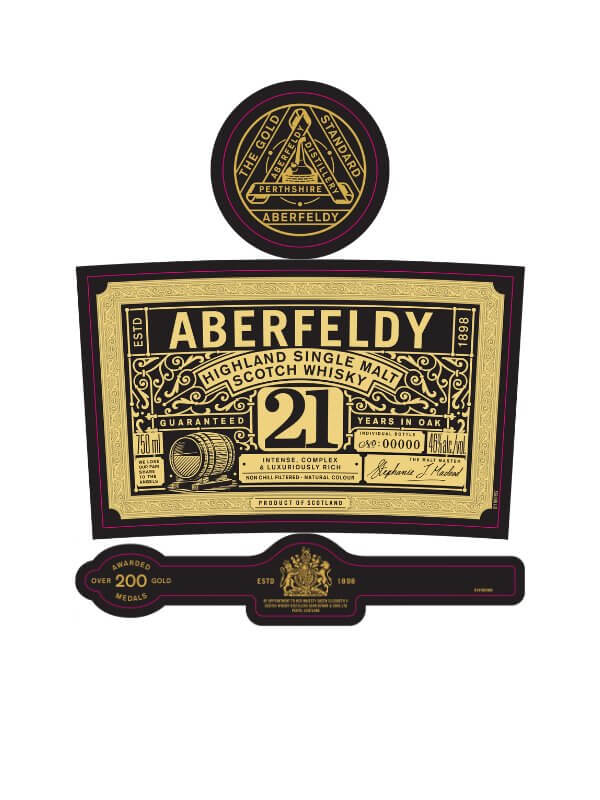 Load image into Gallery viewer, Aberfeldy 21 Year Old Highland Single Malt Scotch Whisky - Main Street Liquor
