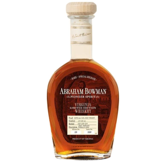Abraham Bowman Oak Series: French Oak - Main Street Liquor