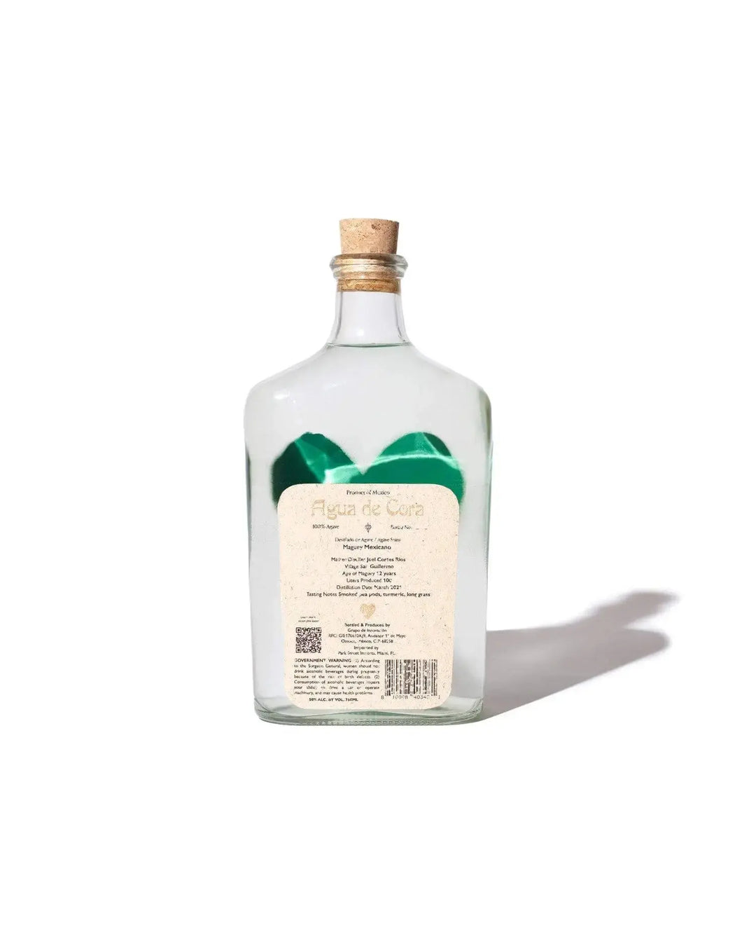 Agua de Cora MEXICANO Mezcal 100 Proof - Main Street Liquor