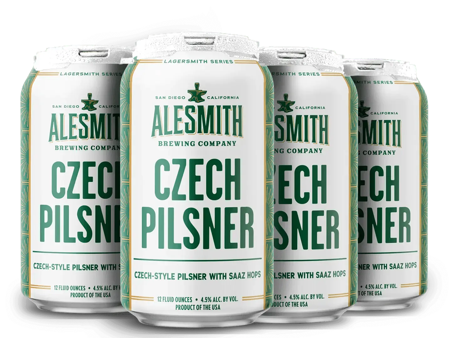 AleSmith Czech Pilsner (4.5% ABV) 12oz Cans - Main Street Liquor