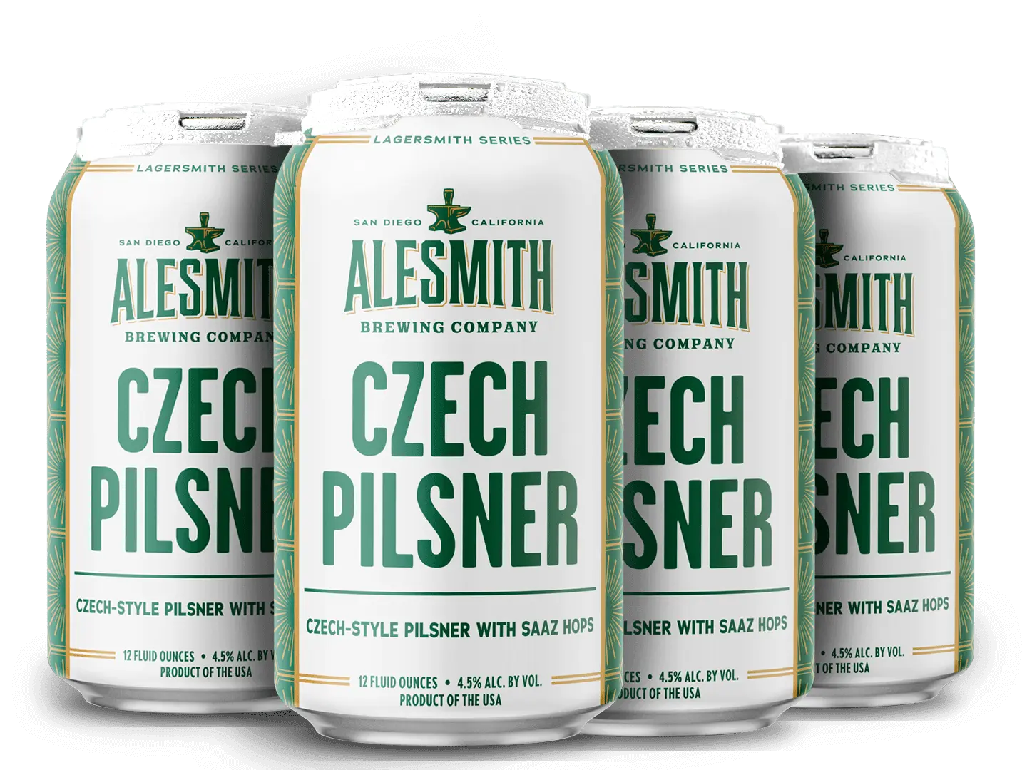 AleSmith Czech Pilsner (4.5% ABV) 12oz Cans - Main Street Liquor