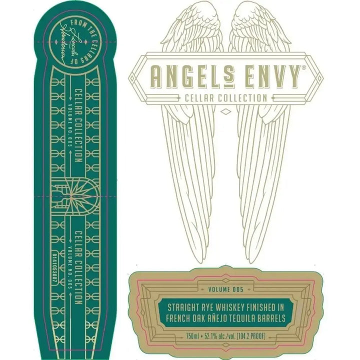 Angel’s Envy Cellar Collection Volume 5 Straight Rye W/Box - Main Street Liquor