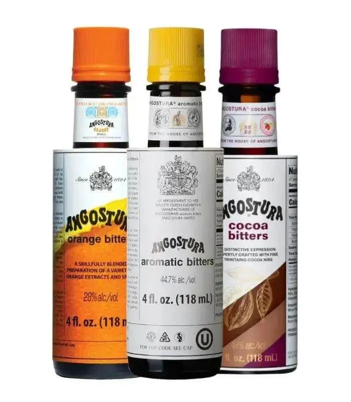 Angostura Orange, Aromatic &amp; Cocoa Bitters Bundle 3 x 4oz - Main Street Liquor