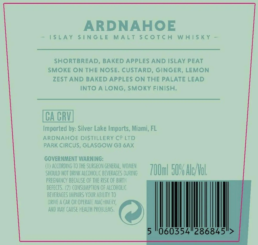 Ardnahoe 5 Year Islay Single Malt Scotch Whisky Inaugural Release - Main Street Liquor