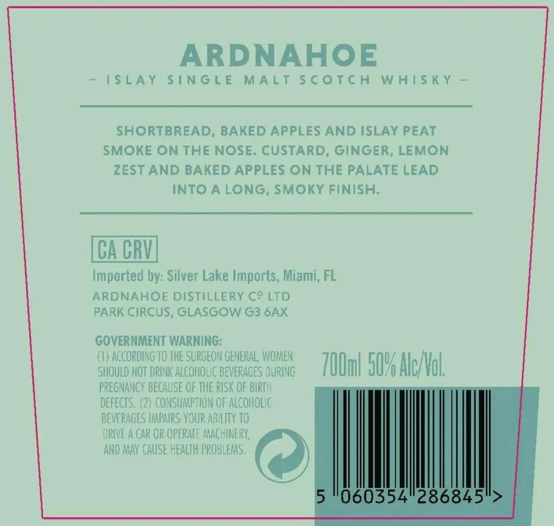 Ardnahoe 5 Year Islay Single Malt Scotch Whisky Inaugural Release - Main Street Liquor