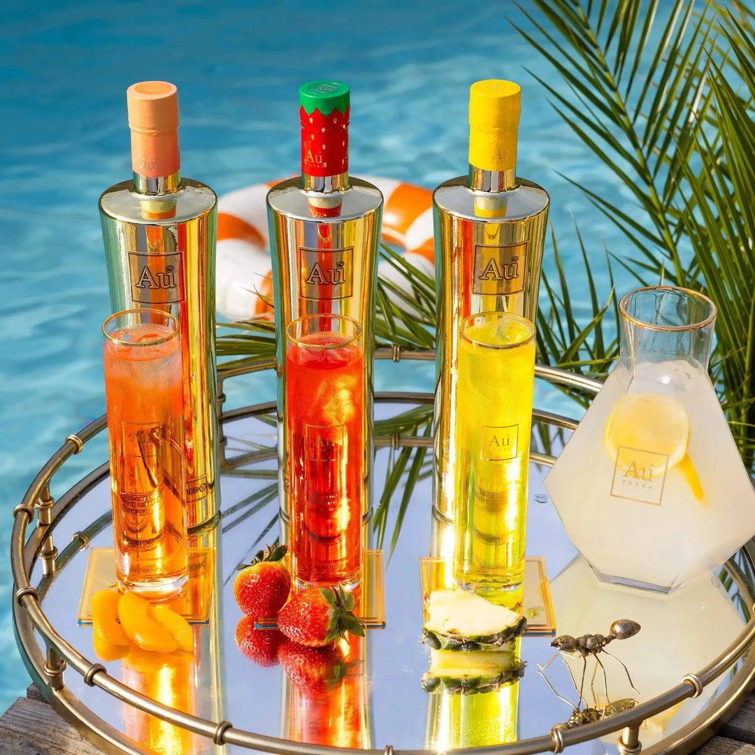 Au Vodka Juicy Peach 3 Bottle Combo - Main Street Liquor