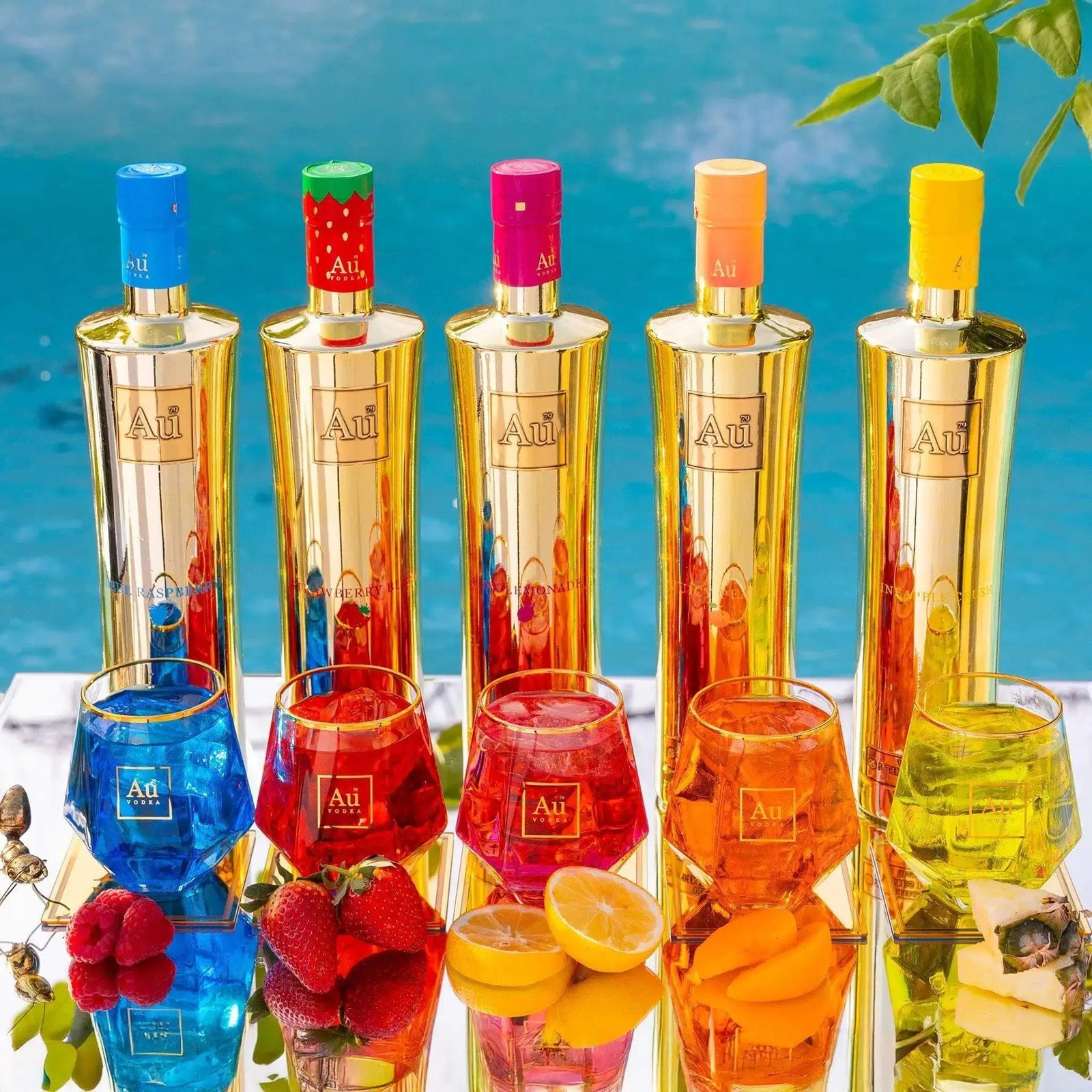 Au Vodka Juicy Peach 5 Bottle Bundle - Main Street Liquor