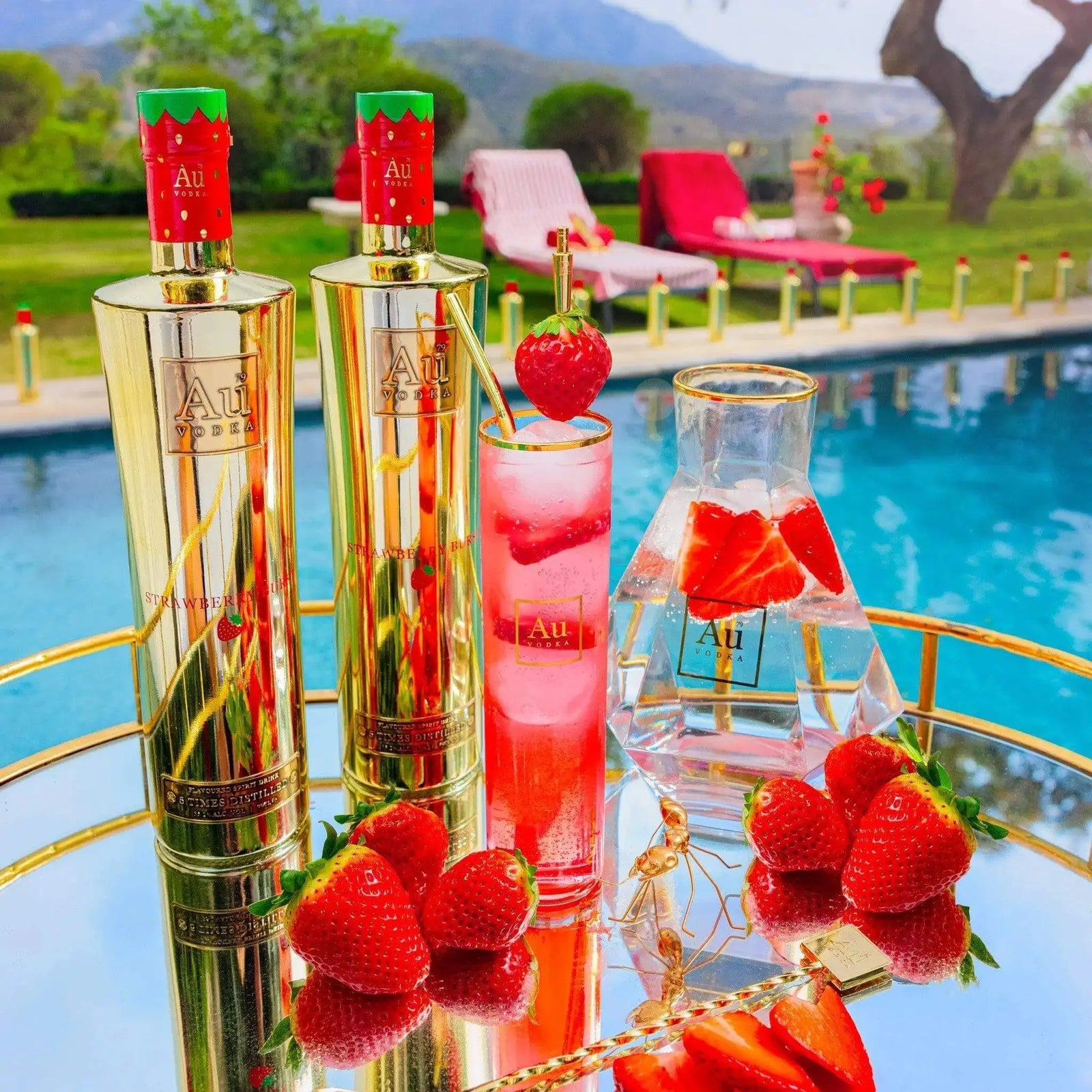 Au Vodka Strawberry Burst - Main Street Liquor