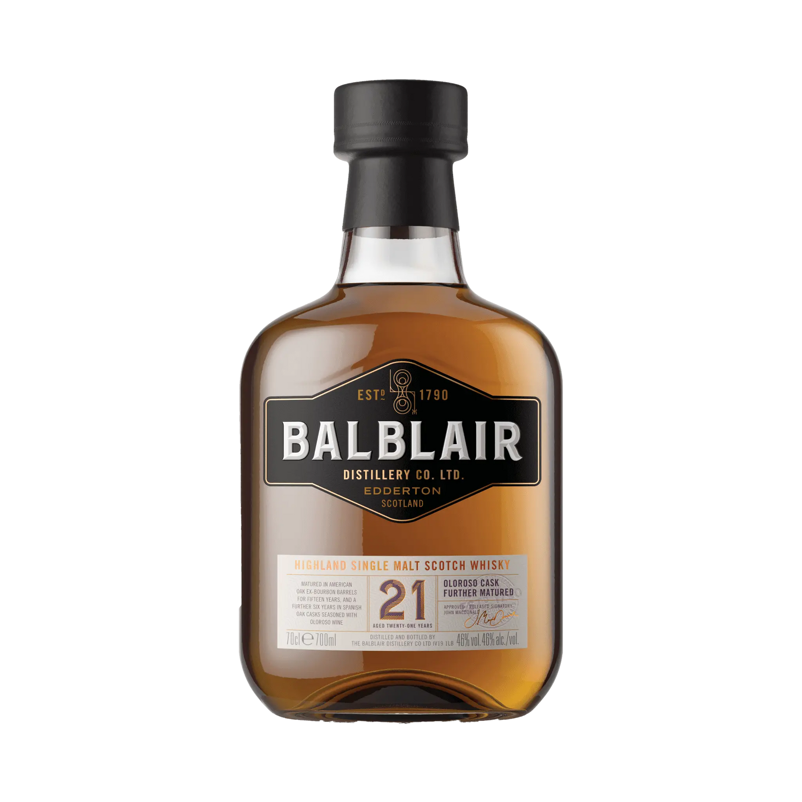 Balblair 21 Year Old Single Malt Scotch Whisky - Main Street Liquor
