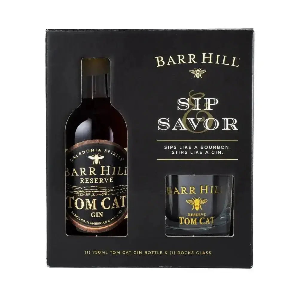 Barr Hill Tom Cat Reserve Gin Sip & Savor Gift Set - Main Street Liquor