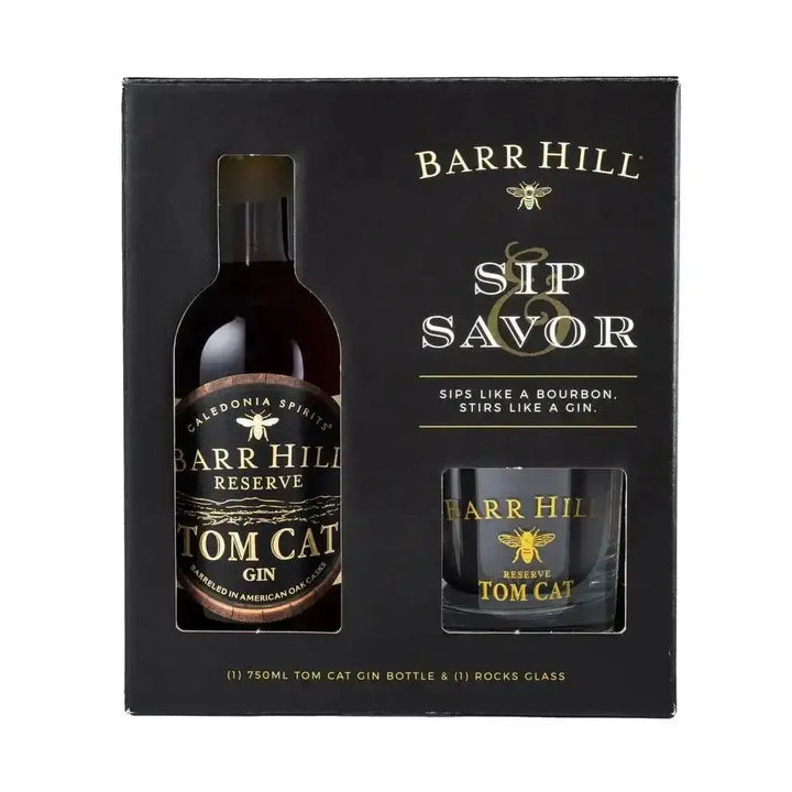 Barr Hill Tom Cat Reserve Gin Sip &amp; Savor Gift Set - Main Street Liquor