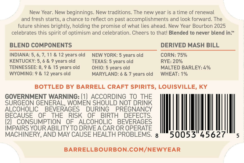 Load image into Gallery viewer, Barrell Bourbon New Year 2025 Cask Strength - Main Street Liquor
