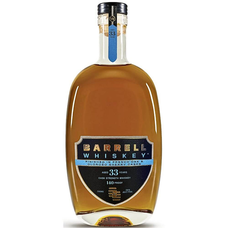 Load image into Gallery viewer, Barrell Craft Spirits Whiskey 33 Year Cask Strength – Finished in French Oak &amp; Oloroso Sherry Casks - Main Street Liquor
