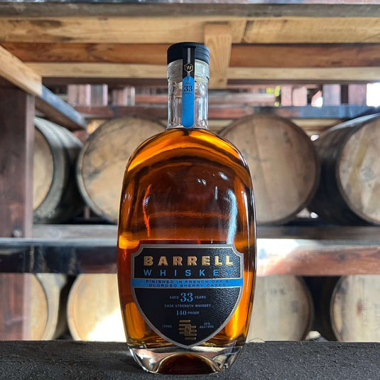 Barrell Craft Spirits Whiskey 33 Year Cask Strength – Finished in French Oak & Oloroso Sherry Casks - Main Street Liquor