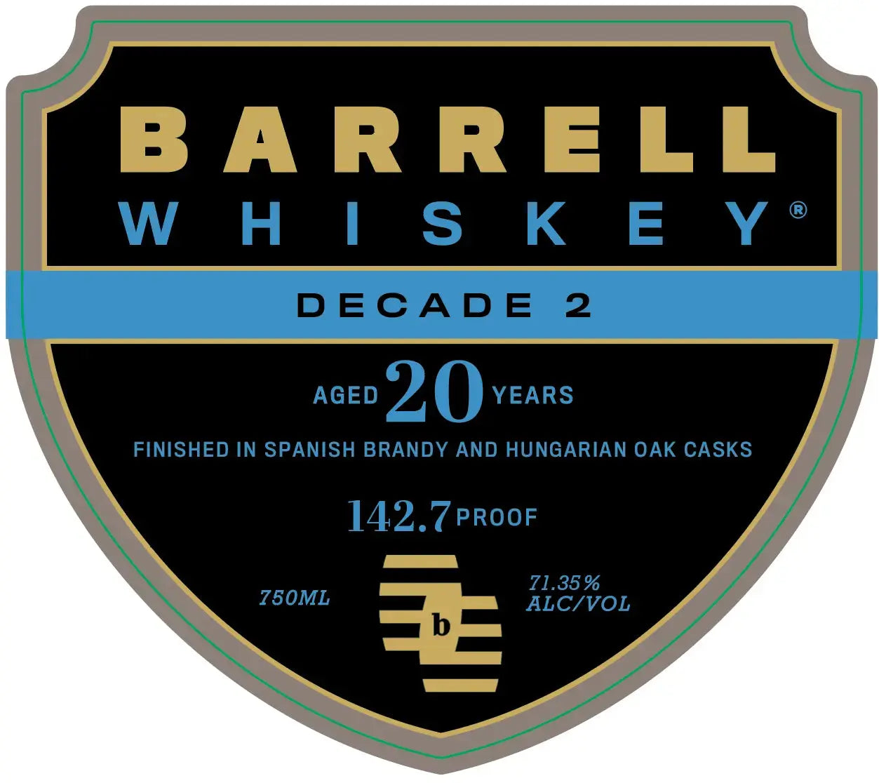 Barrell Whiskey Decade 2 20 Year Canadian Whiskey 750mL - Main Street Liquor