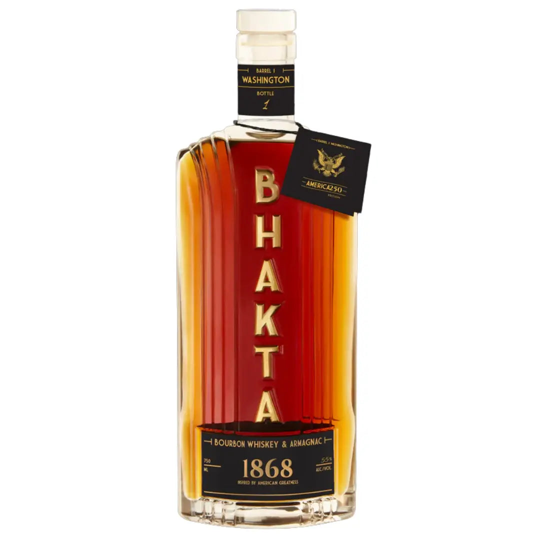 BHAKTA 1868 AMERICA250 Edition Barrel 1 Washington Bourbon Whiskey & Armagnac - Main Street Liquor