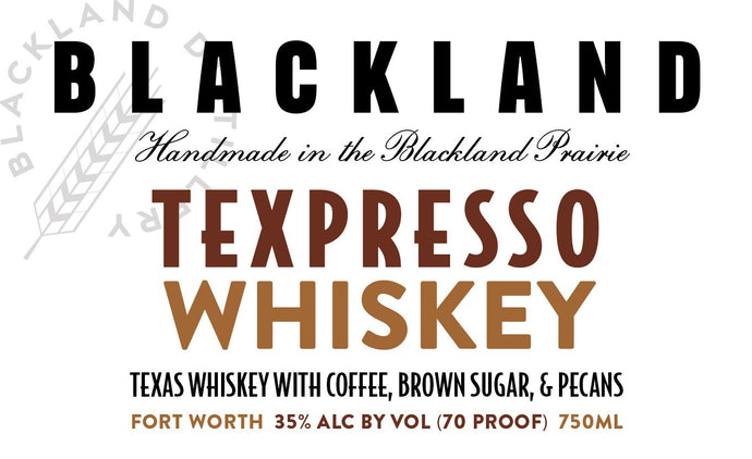 Blackland TexPresso Whiskey - Main Street Liquor