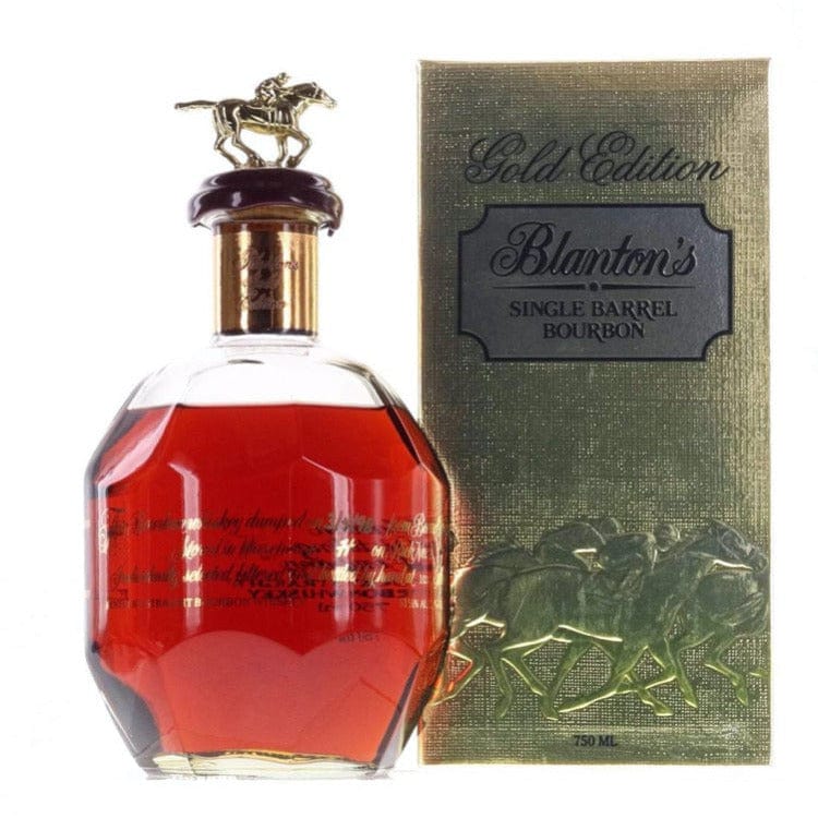 A bottle of Blanton&