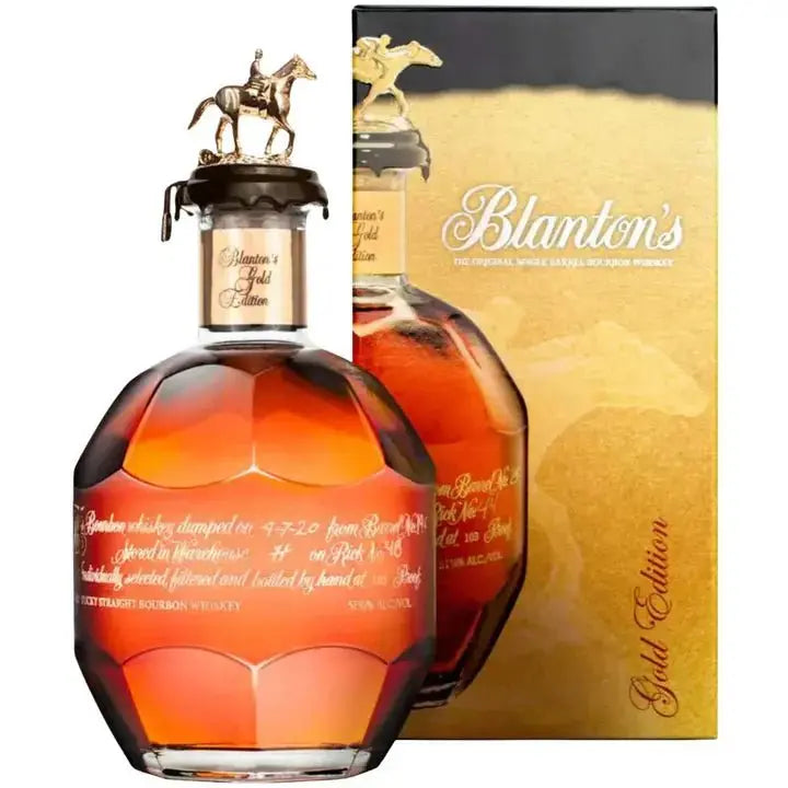 Blanton's Gold Edition 700ml - Premium Bourbon – Main Street Liquor Blanton's Gold Edition 700ml - Premium Bourbon – Main Street Liquor