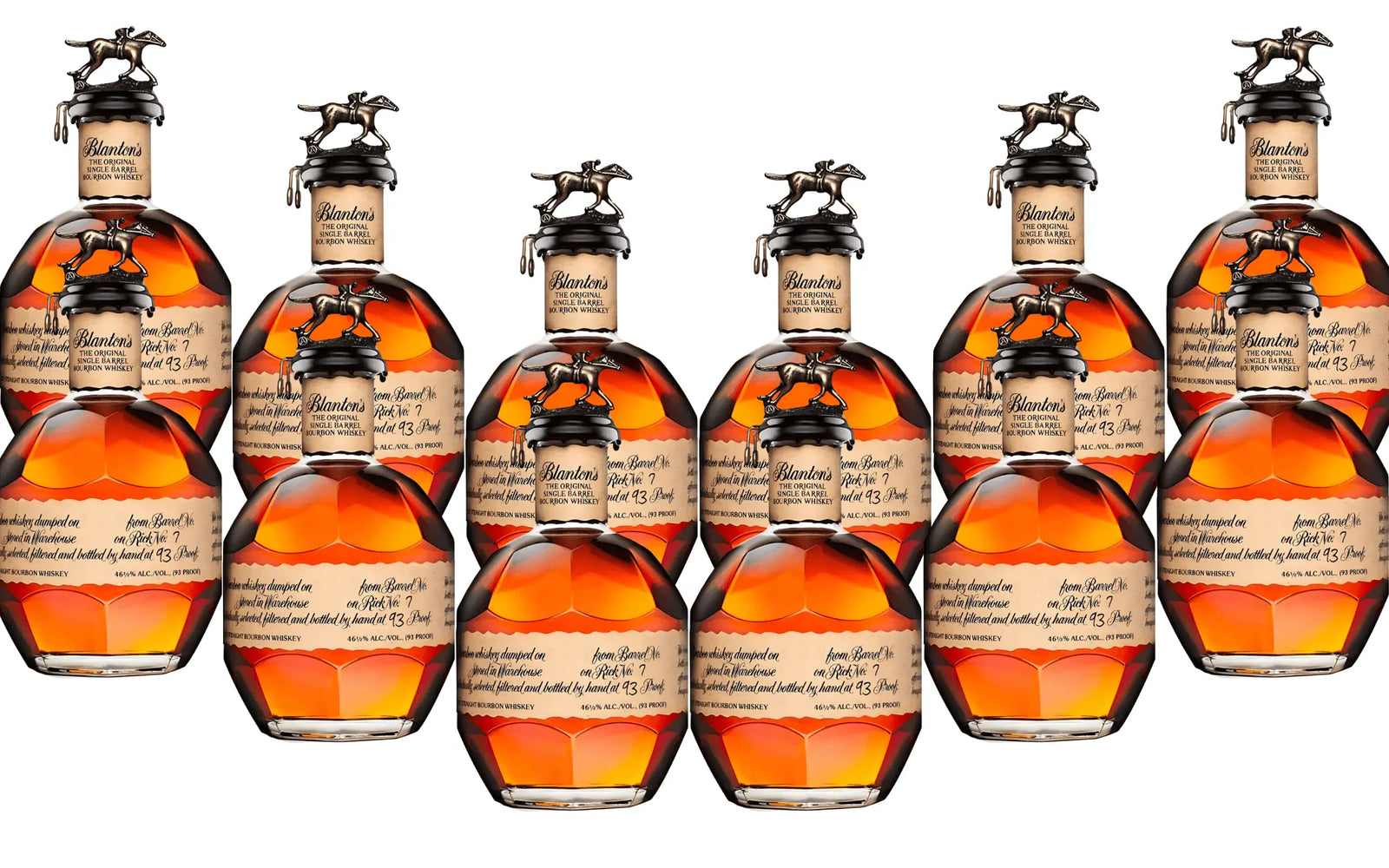 Blanton's Original Single Barrel Bourbon 750ml 12 Pack - Main Street Liquor