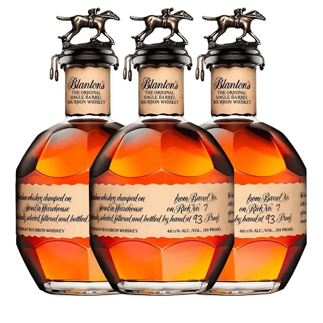 Blanton's Original Single Barrel Bourbon 750ml 3 Pack - Main Street Liquor