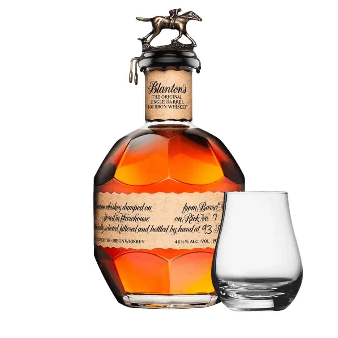 Blanton's Original Single Barrel Bourbon 750ml with Spey Dram Glass - BuyMyLiquor