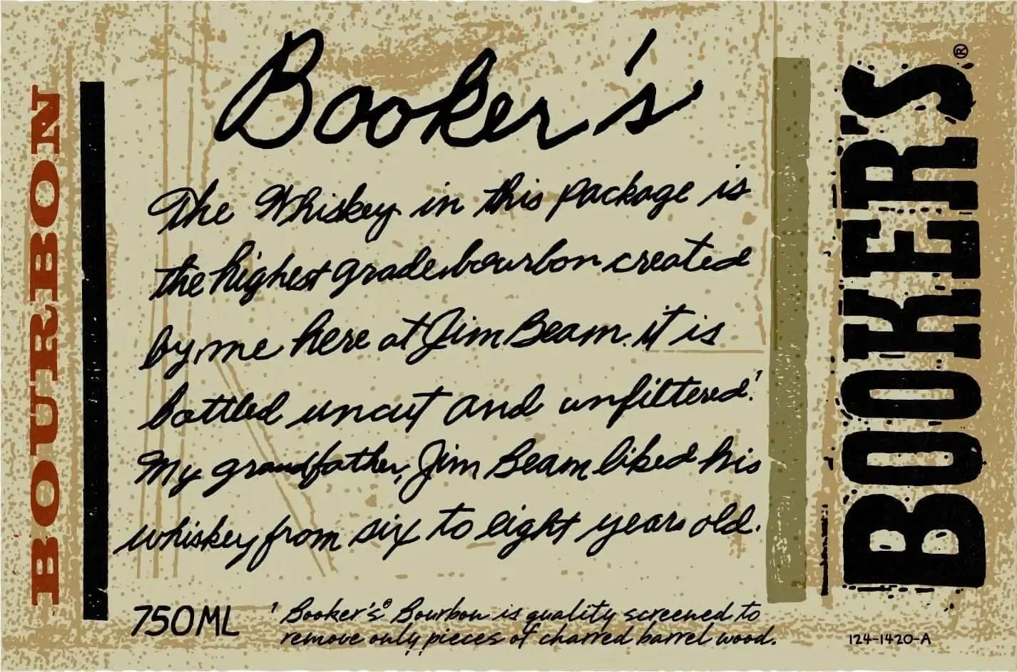 Booker's Kentucky Straight Bourbon Whiskey Barry's Batch 2025 - 01 - Main Street Liquor